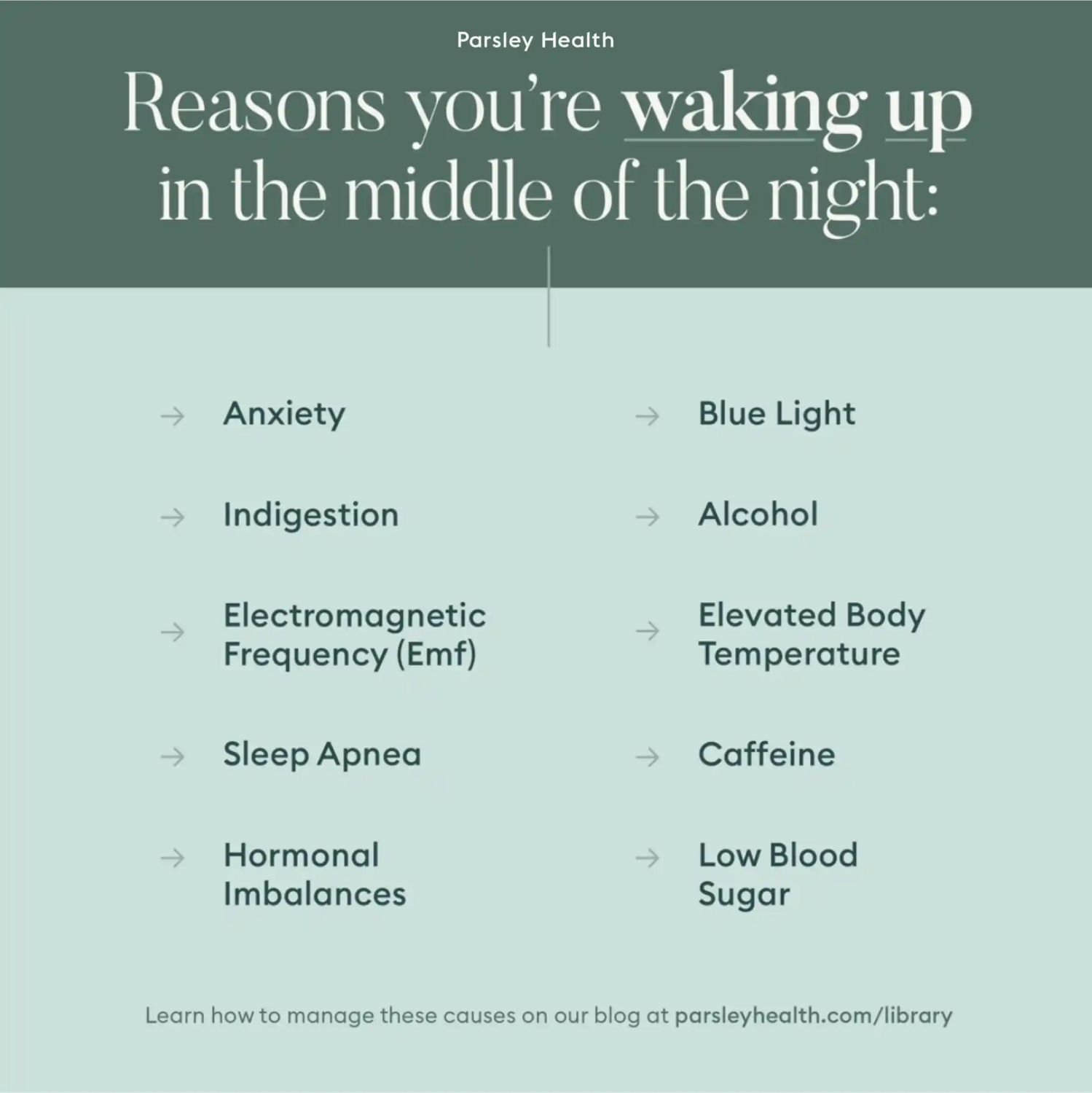 reasons you might be waking up in the middle of the night