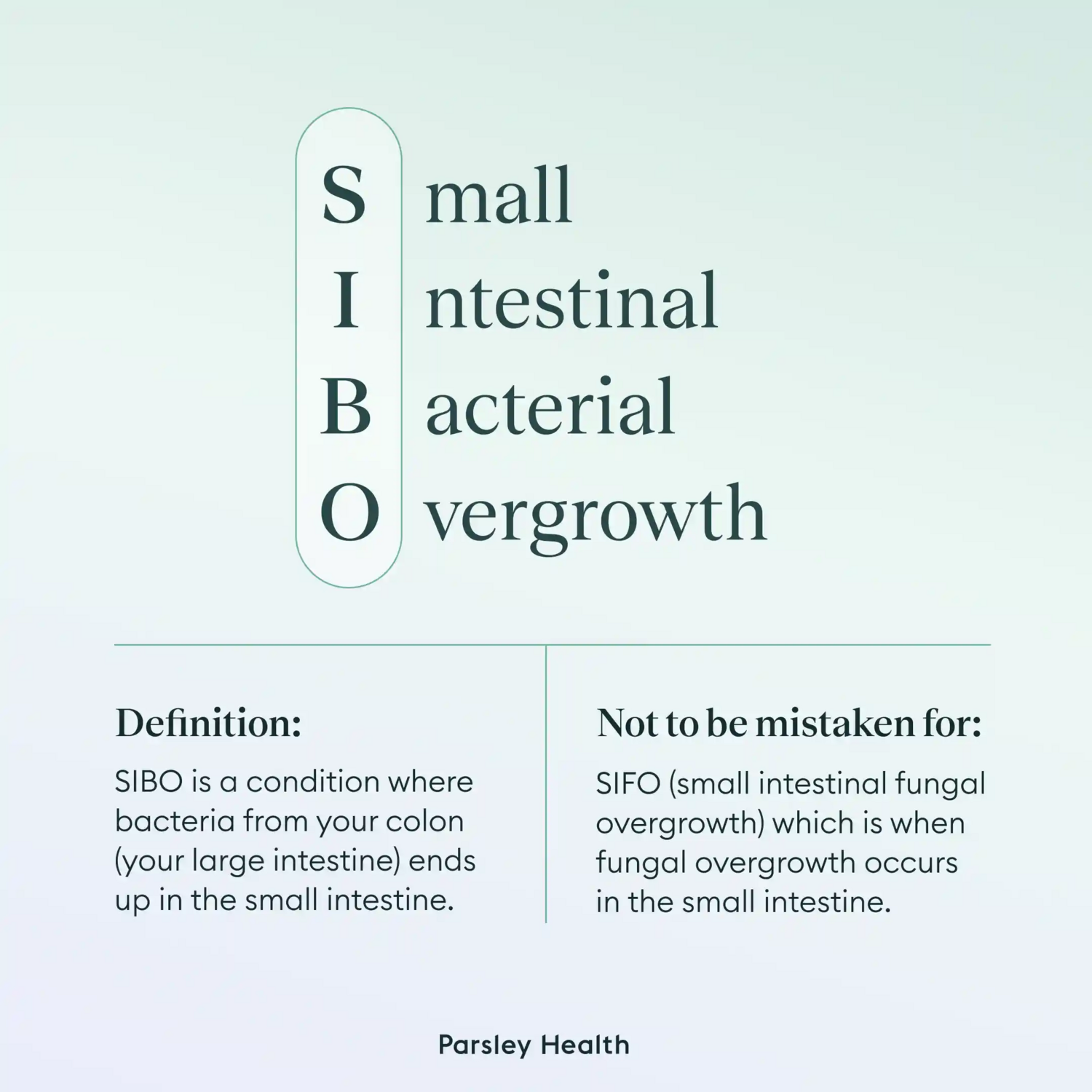 SIBO definition