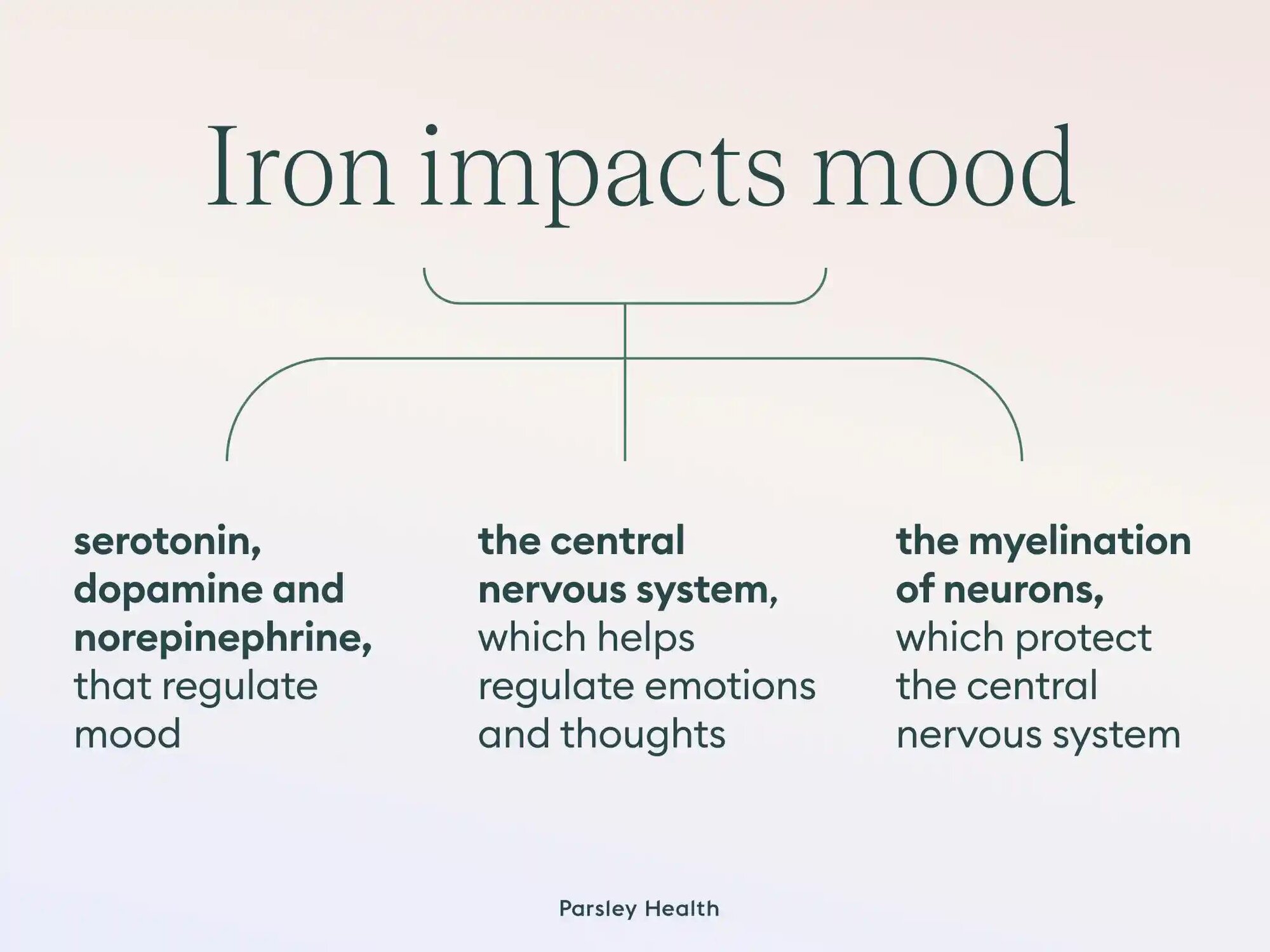 iron impacts your mood